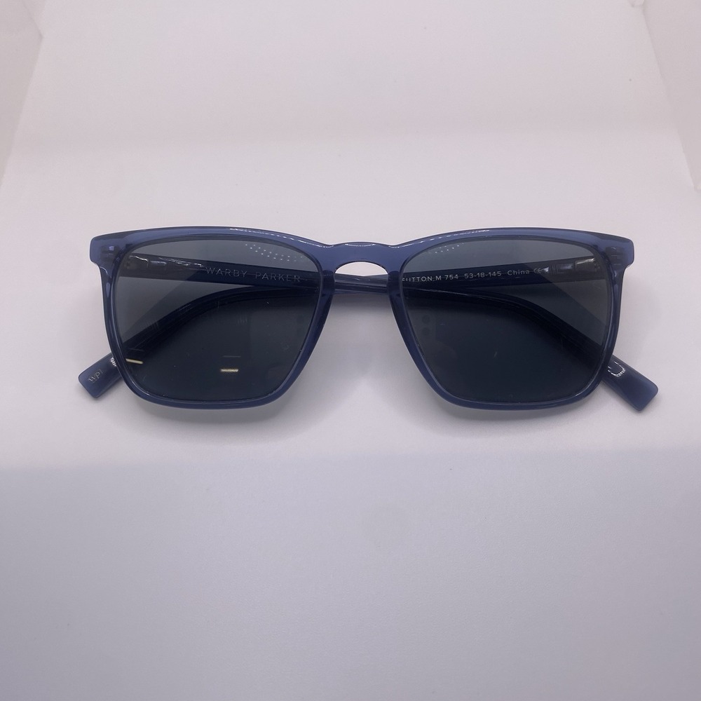 Warby Sunglasses FRAME ONLY Sutton M 754 53-18-145 Blue 810